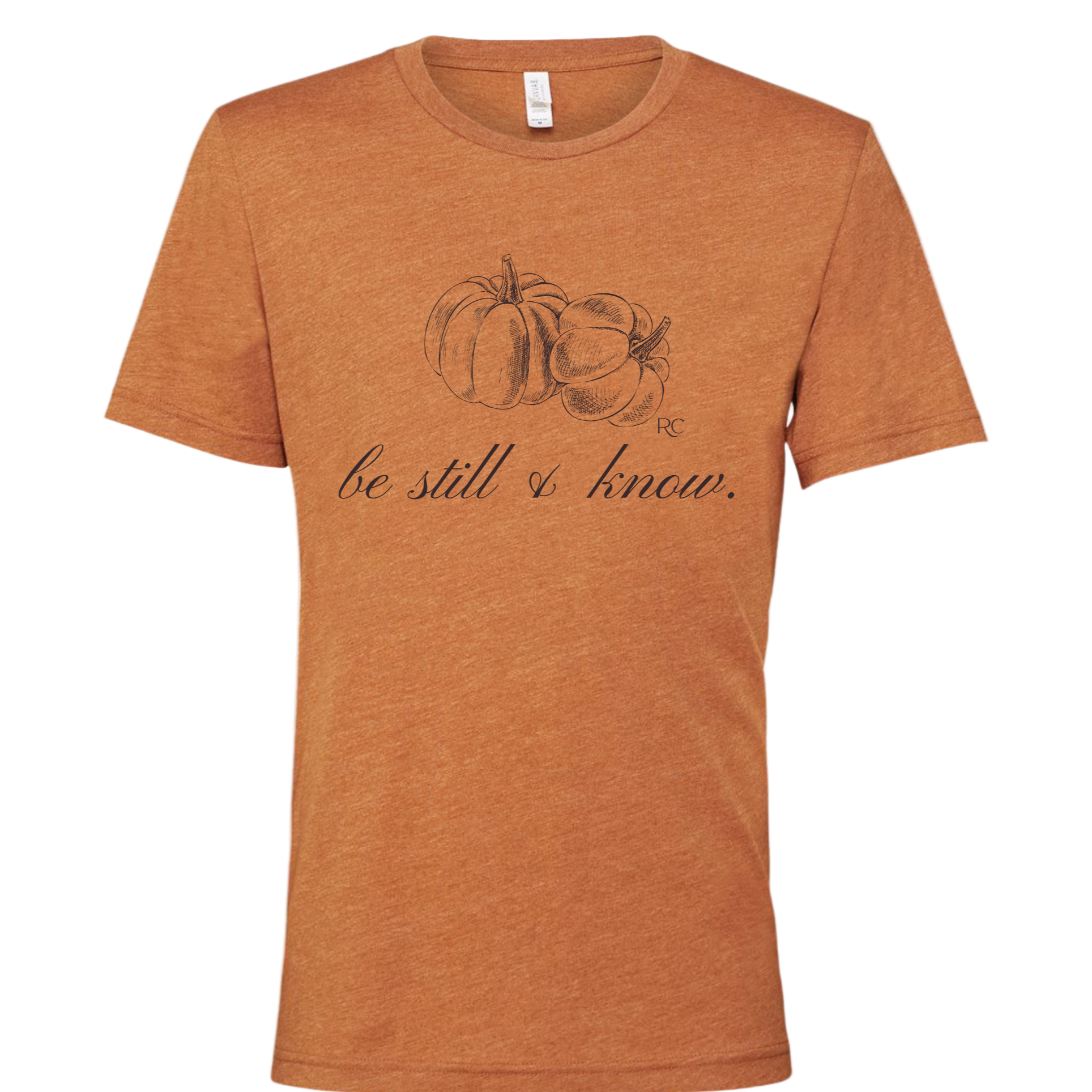 Be Still & Know Pumpkin | Heather Autumn
