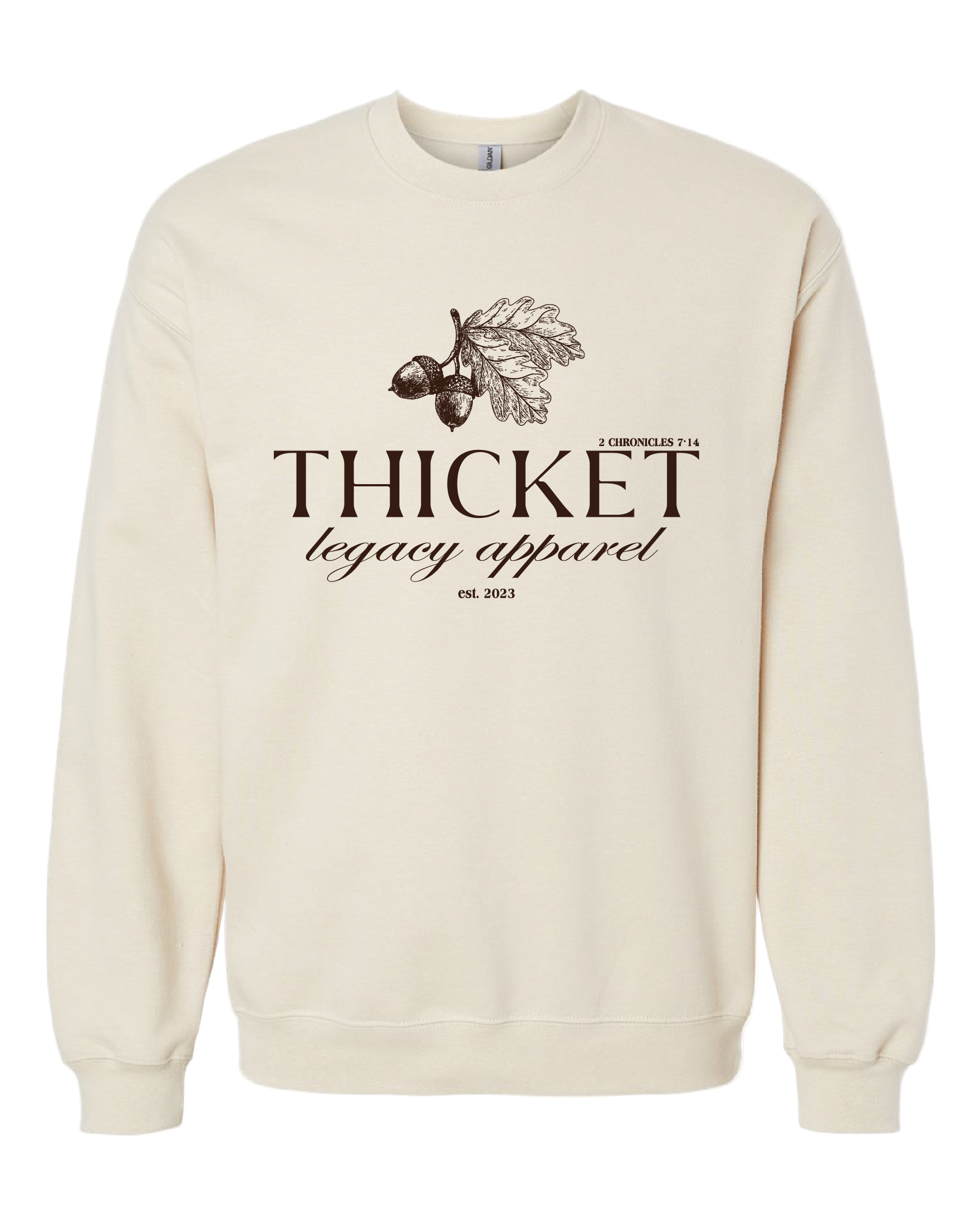 TLA Acorn Logo | Sand