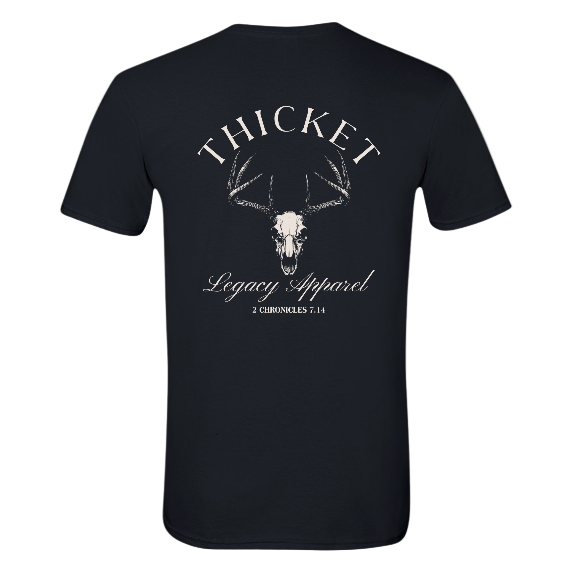 Vintage Deer Skull | Black