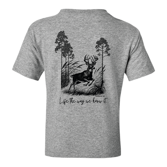 YOUTH | Buck Deer On The Move | Sport Grey