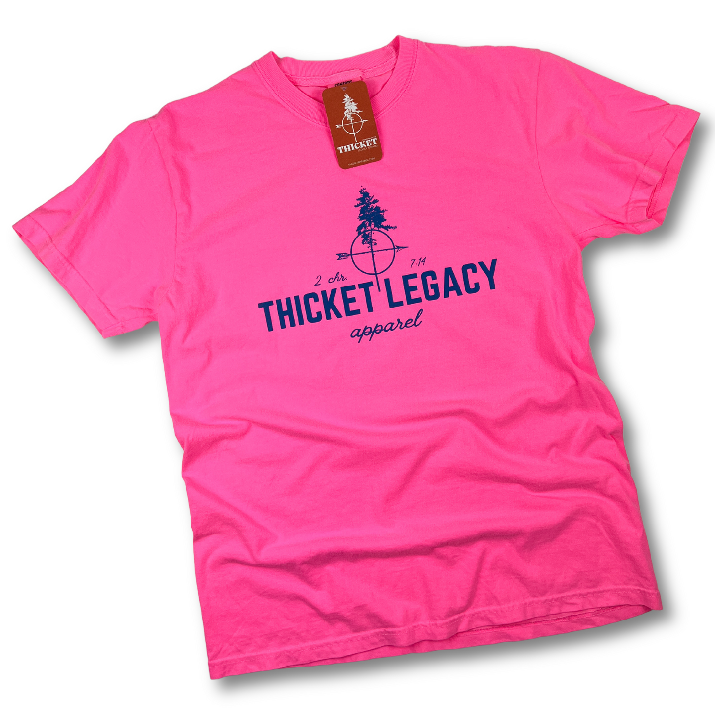 Thicket Apparel Logo | Neon Pink