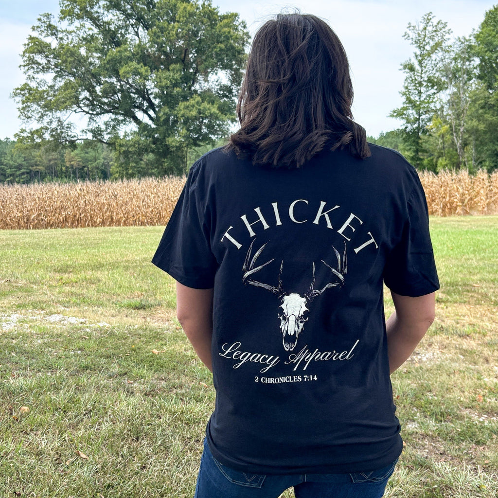 Vintage Deer Skull | Black