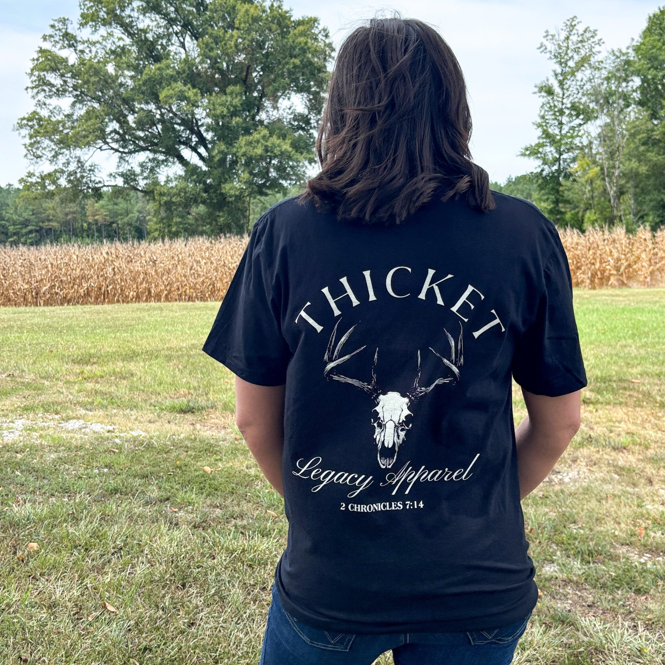 Vintage Deer Skull | Black