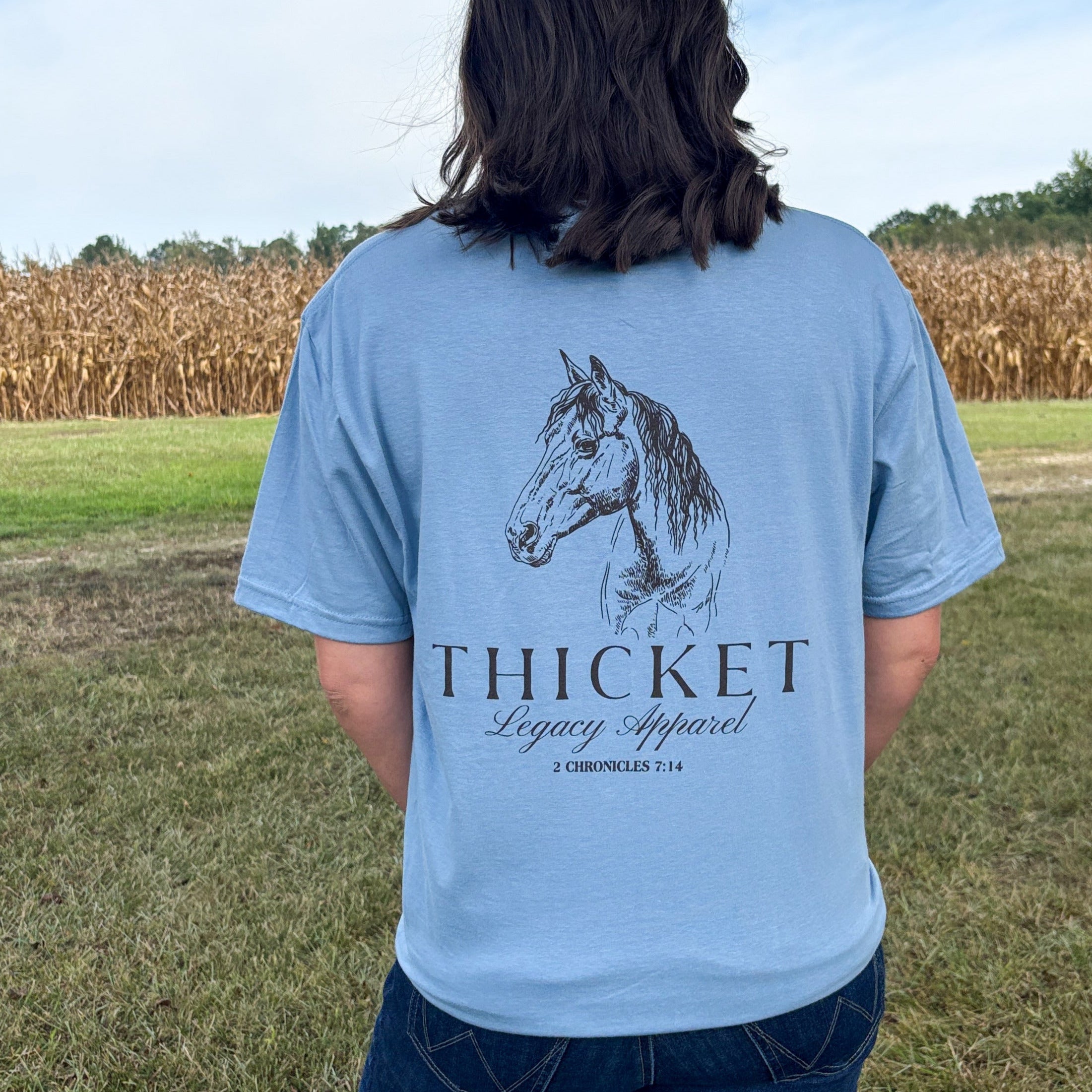 Horse | Stone Blue