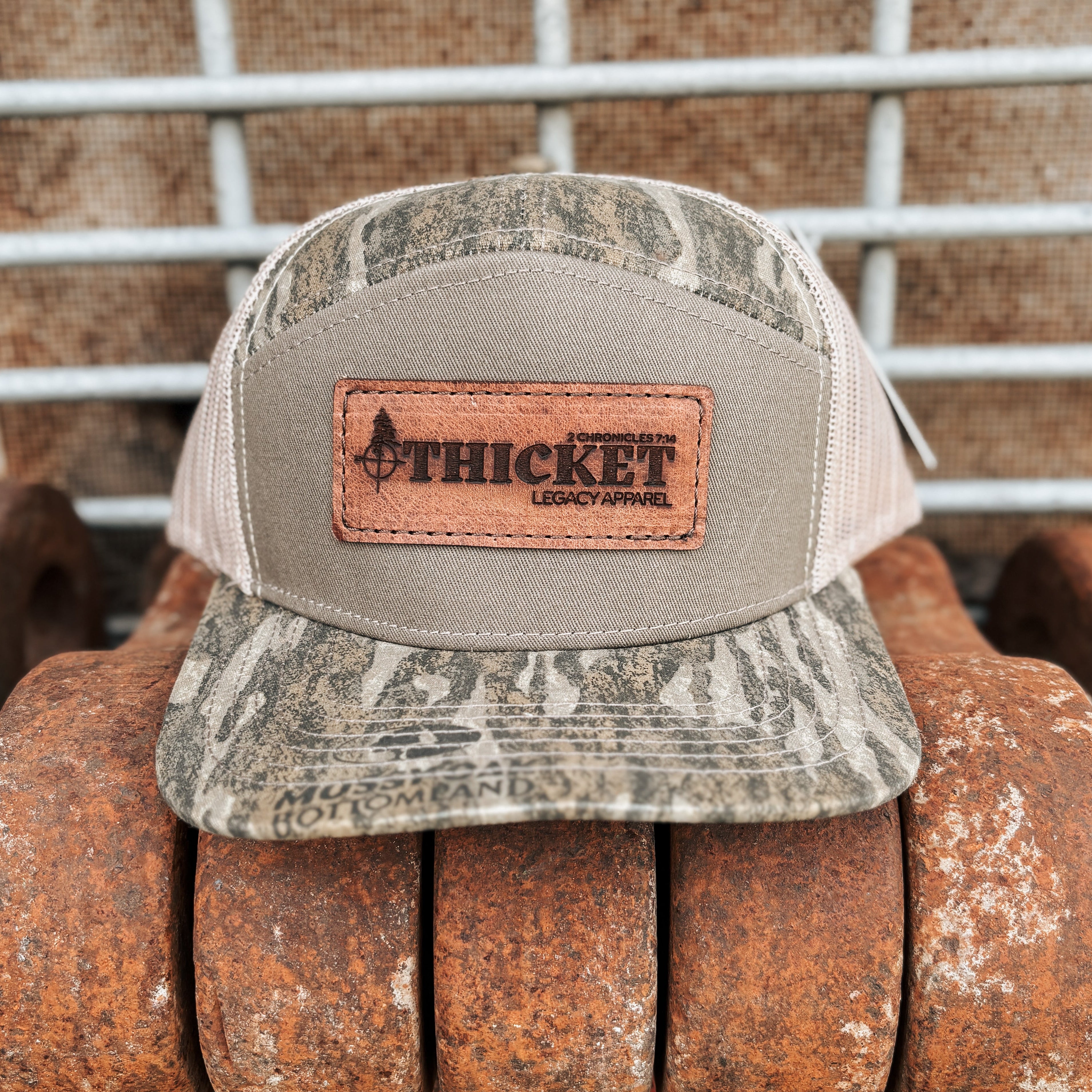 Thicket Apparel Logo Hat | Mossy Oak® New Bottomland Camo
