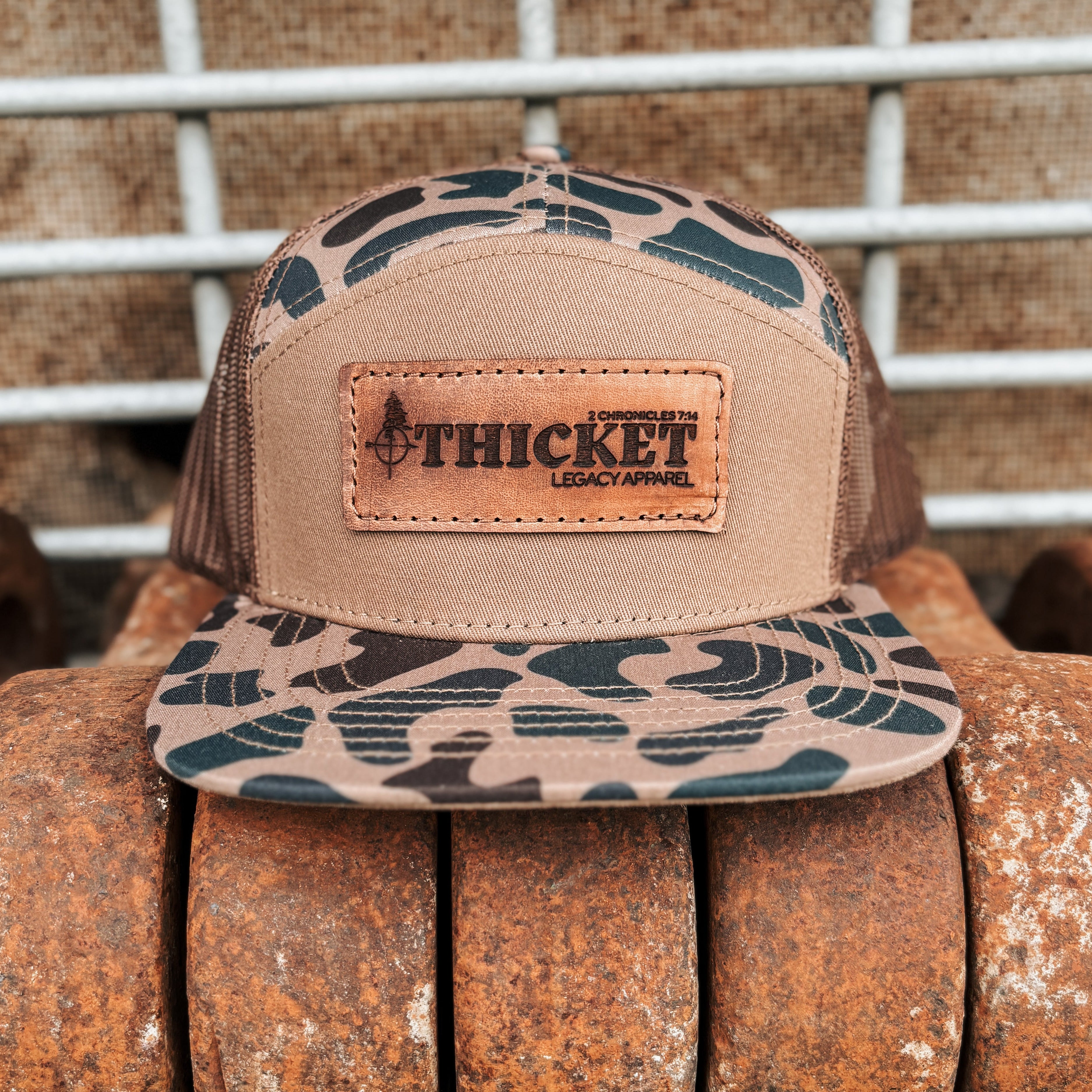 Thicket Apparel Logo Hat | Old's Cool Delta & Chocolate