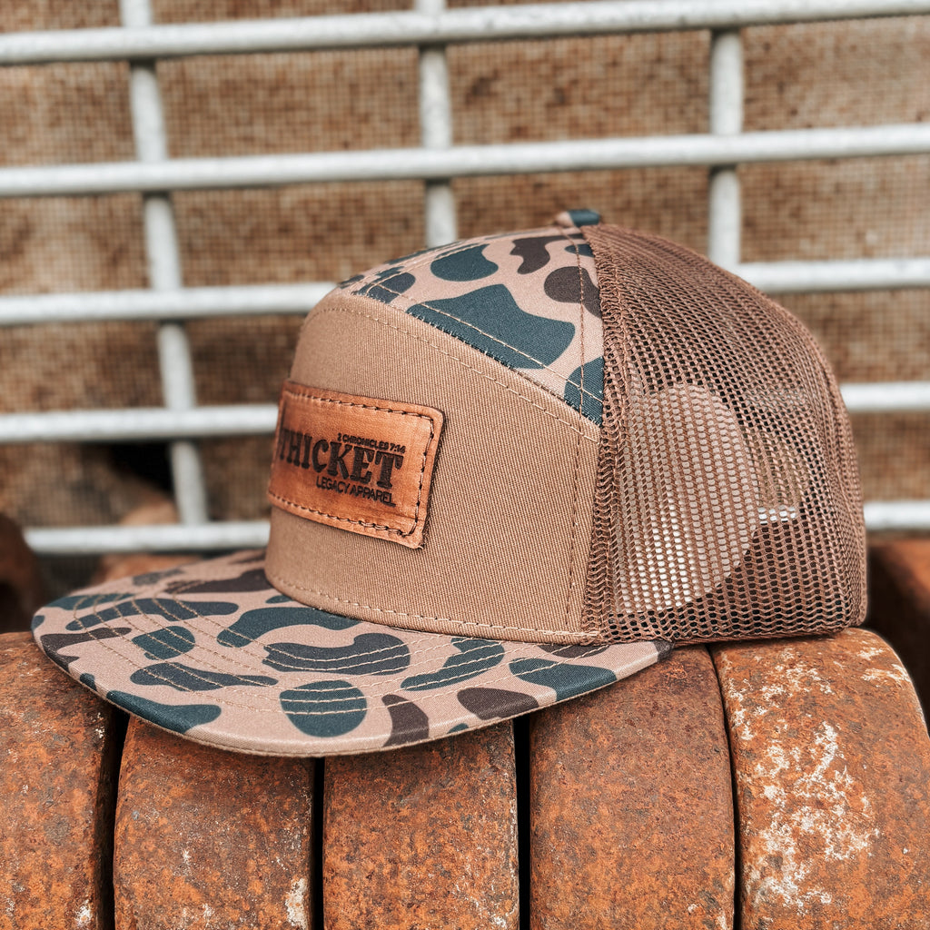 Thicket Apparel Logo Hat | Old's Cool Delta & Chocolate