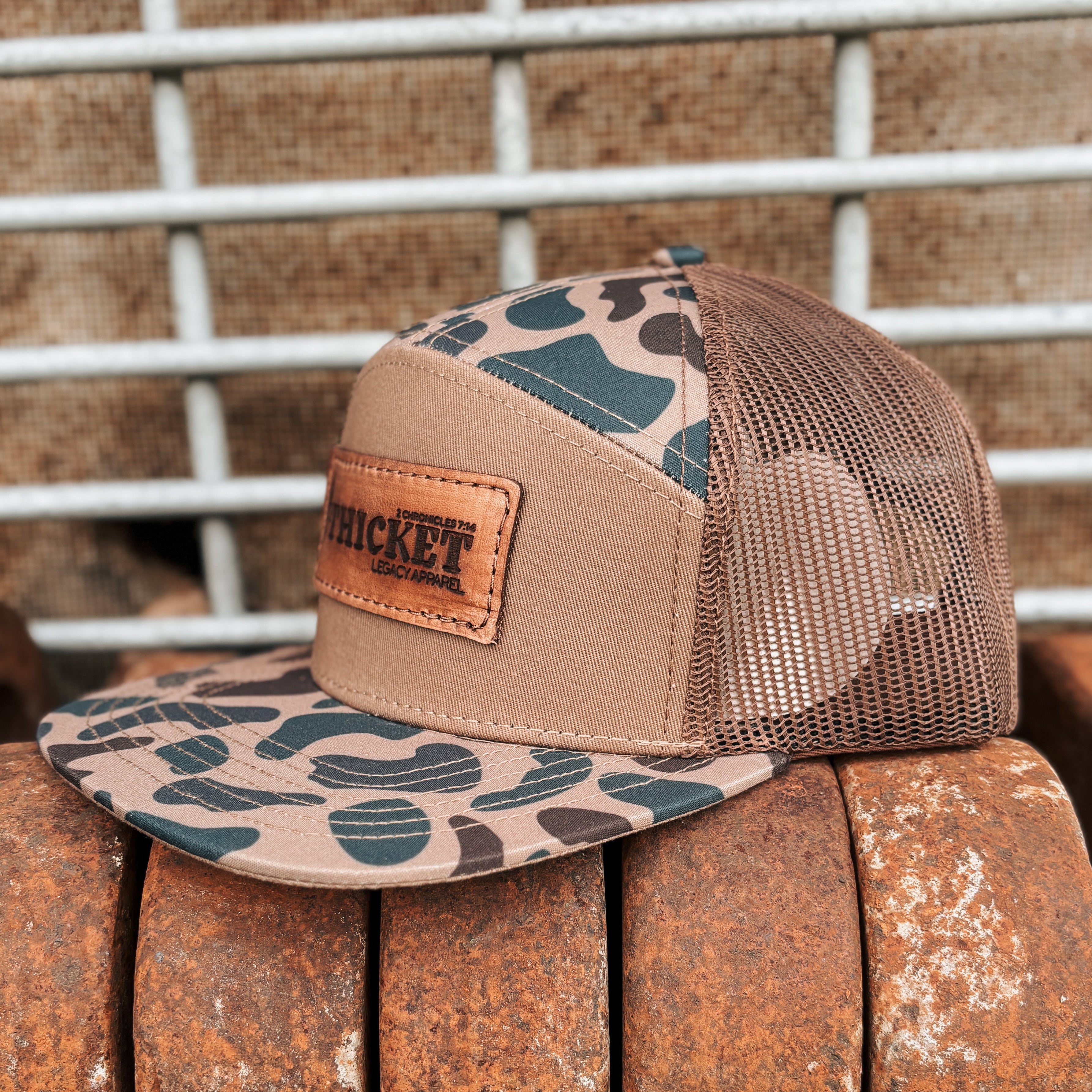 Thicket Apparel Logo Hat | Old's Cool Delta & Chocolate