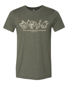 Giving Generously | Heather Military Green