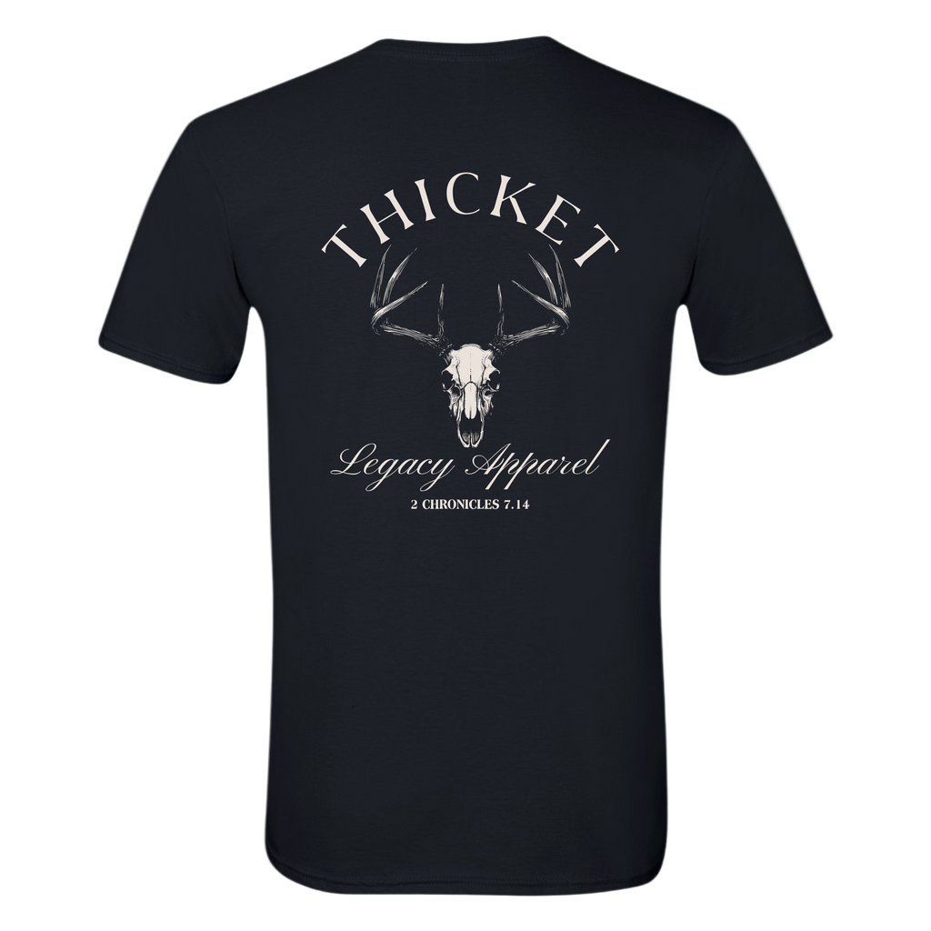 Vintage Deer Skull | Black